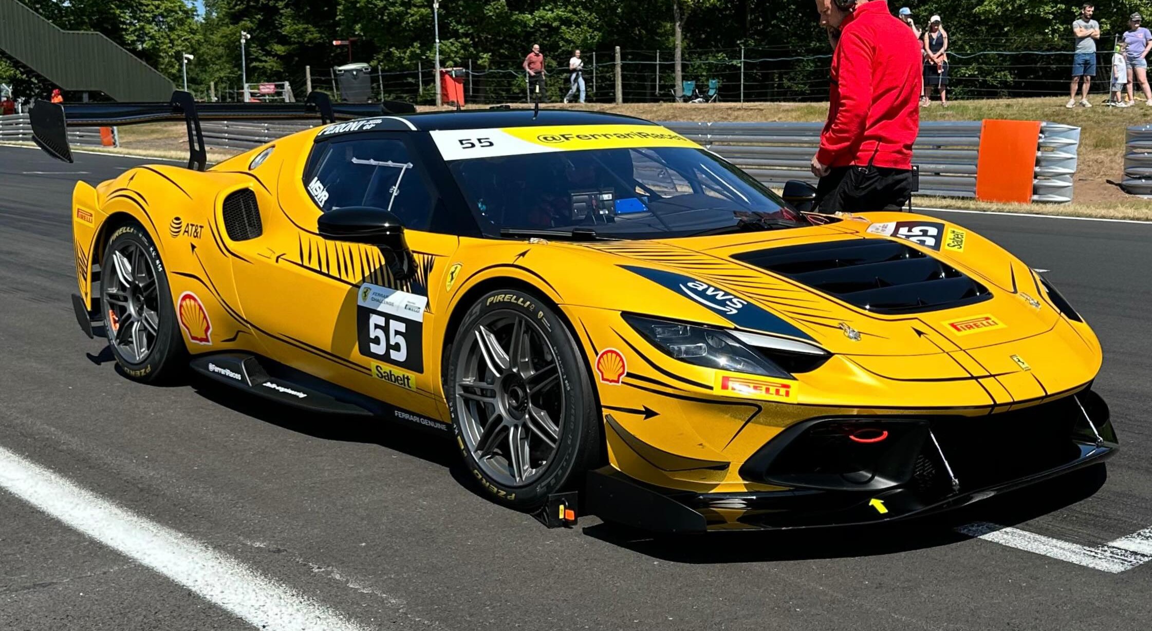 フセイン・セルト フェラーリ 296 チャレンジ 2025